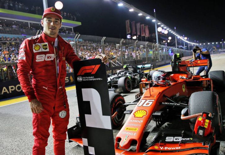 Fórmula-1: Charles Leclerc marca a pole para o GP de Singapura