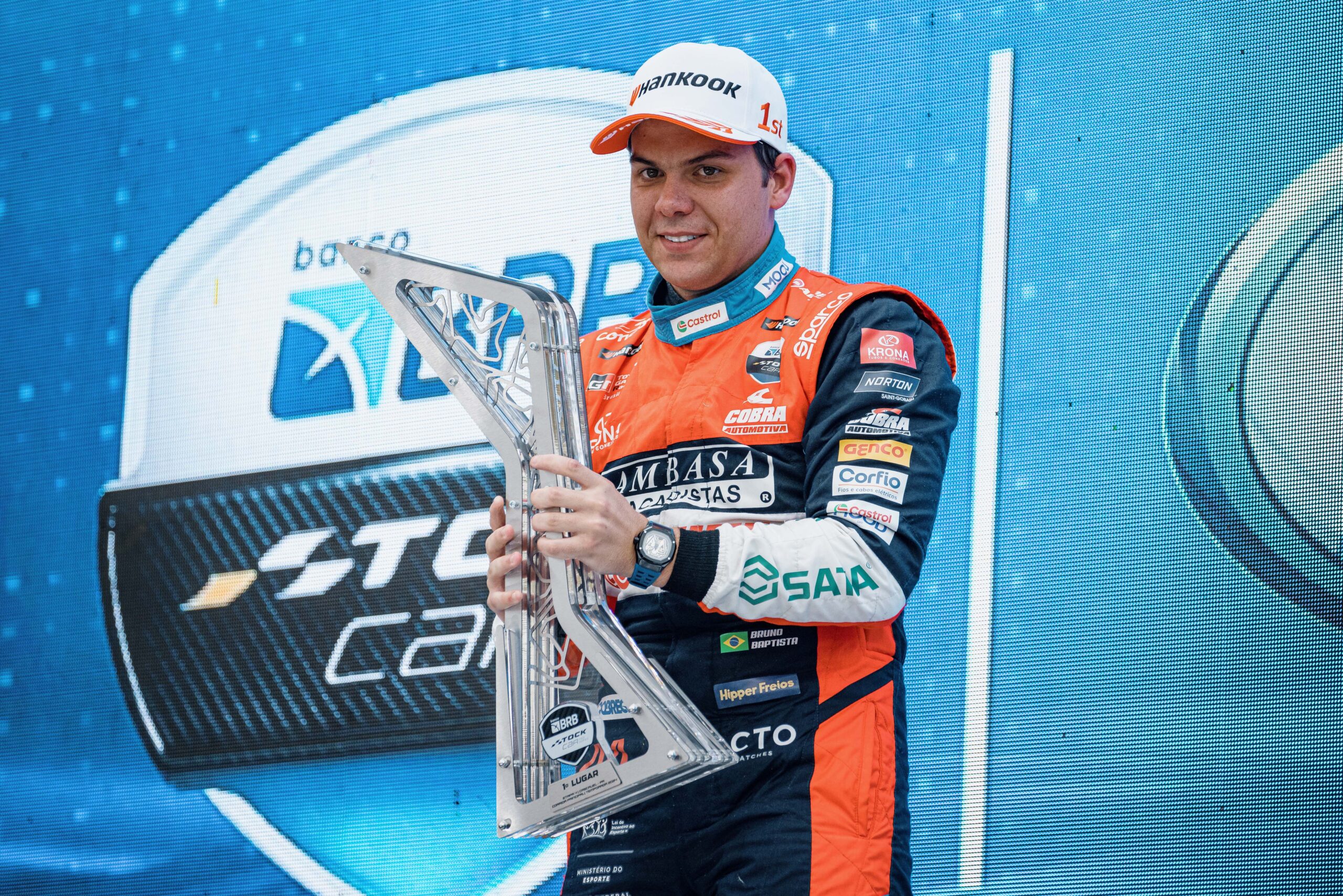 Stock Car: Bruno Baptista é 7º vencedor diferente em 2024; Suzuki é líder