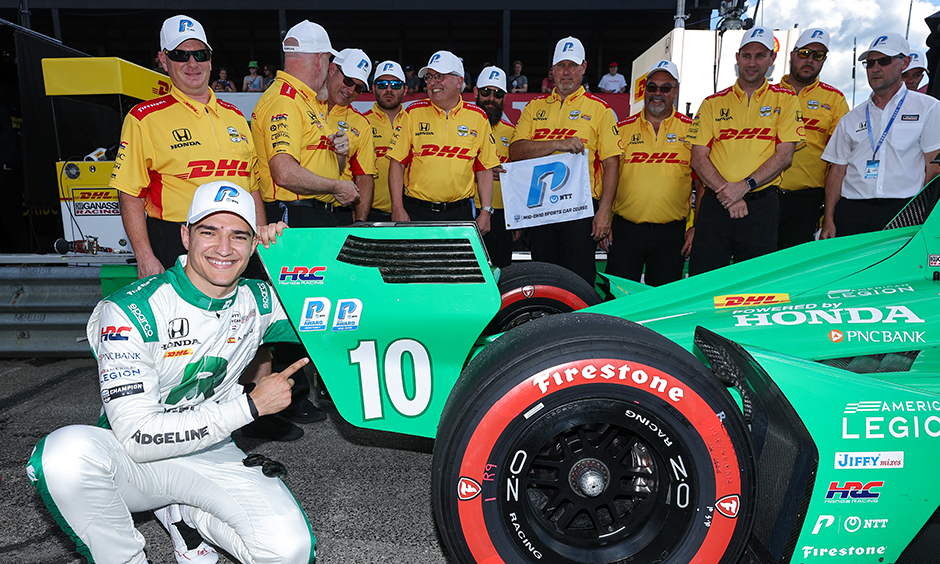 IndyCar:  Alex Palou marca a pole para o GP de Mid-Ohio