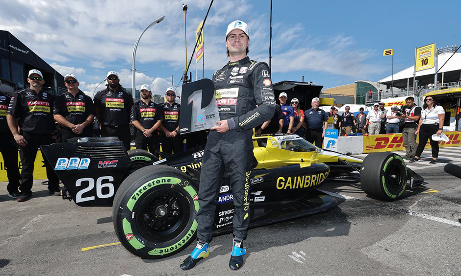 IndyCar:  Colton Herta marca a pole para o GP de Toronto