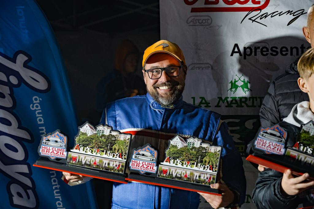 Com pilotagem incontestável, paranaense Eduardo Ferreira conquista a etapa em Águas de Lindóia da Hill Climb Brazil