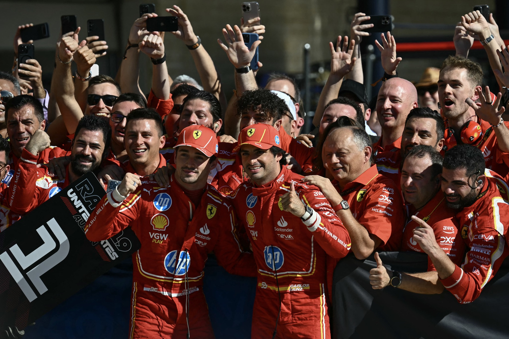 Fórmula-1: Charles Leclerc vence o GP EUA